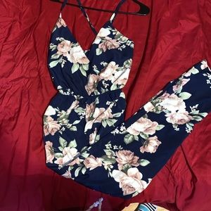 Floral Jumpsuit